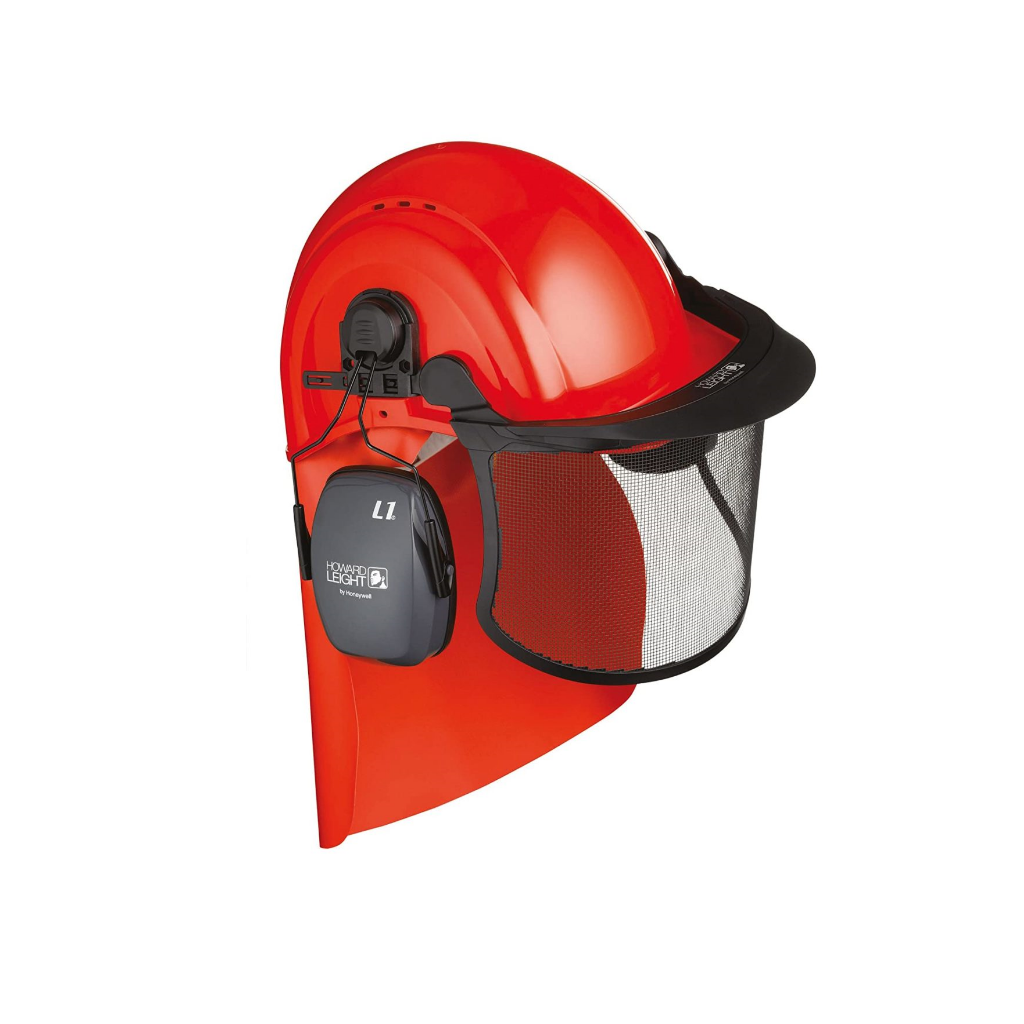  QTCWRL Casco de trabajo Casco de trabajo, máscara protectora  transparente, protección facial completa, antisalpicaduras, alta  temperatura, utilizado para trabajos forestales, procesamiento de madera,  actividades de corte (color A: A