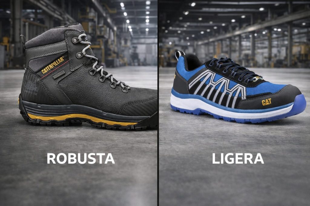 comparativa botas seguridad vs zapatillas seguridad trabajo