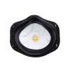 Vista interna de la mascarilla 3M 8833 que muestra el anillo de sellado facial perimetral acolchado en color negro y la membrana interna de la válvula.