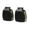 Pareja de filtros de doble flujo 3M Secure Click D8059 para protección contra gases y vapores industriales.